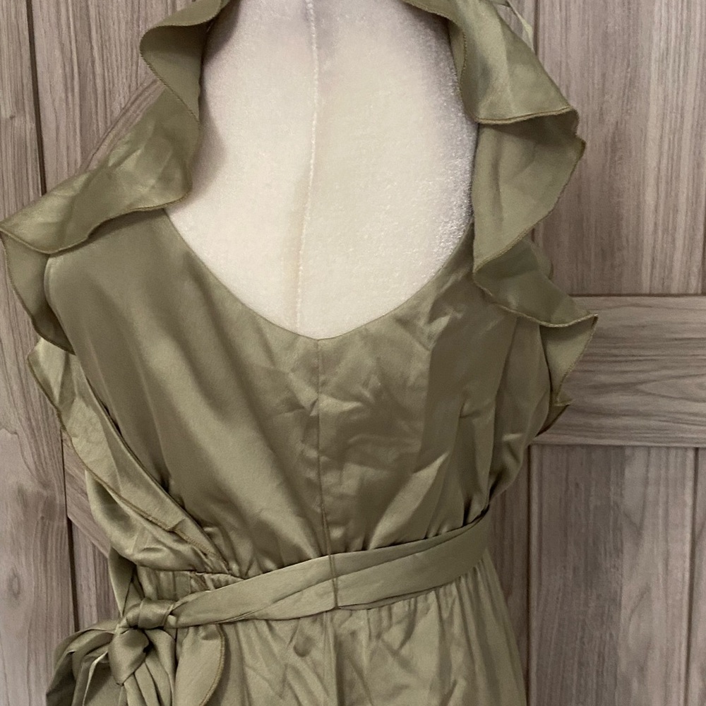 NWT show me your mumu Samantha ruffle wrap dress - Picture 8 of 10
